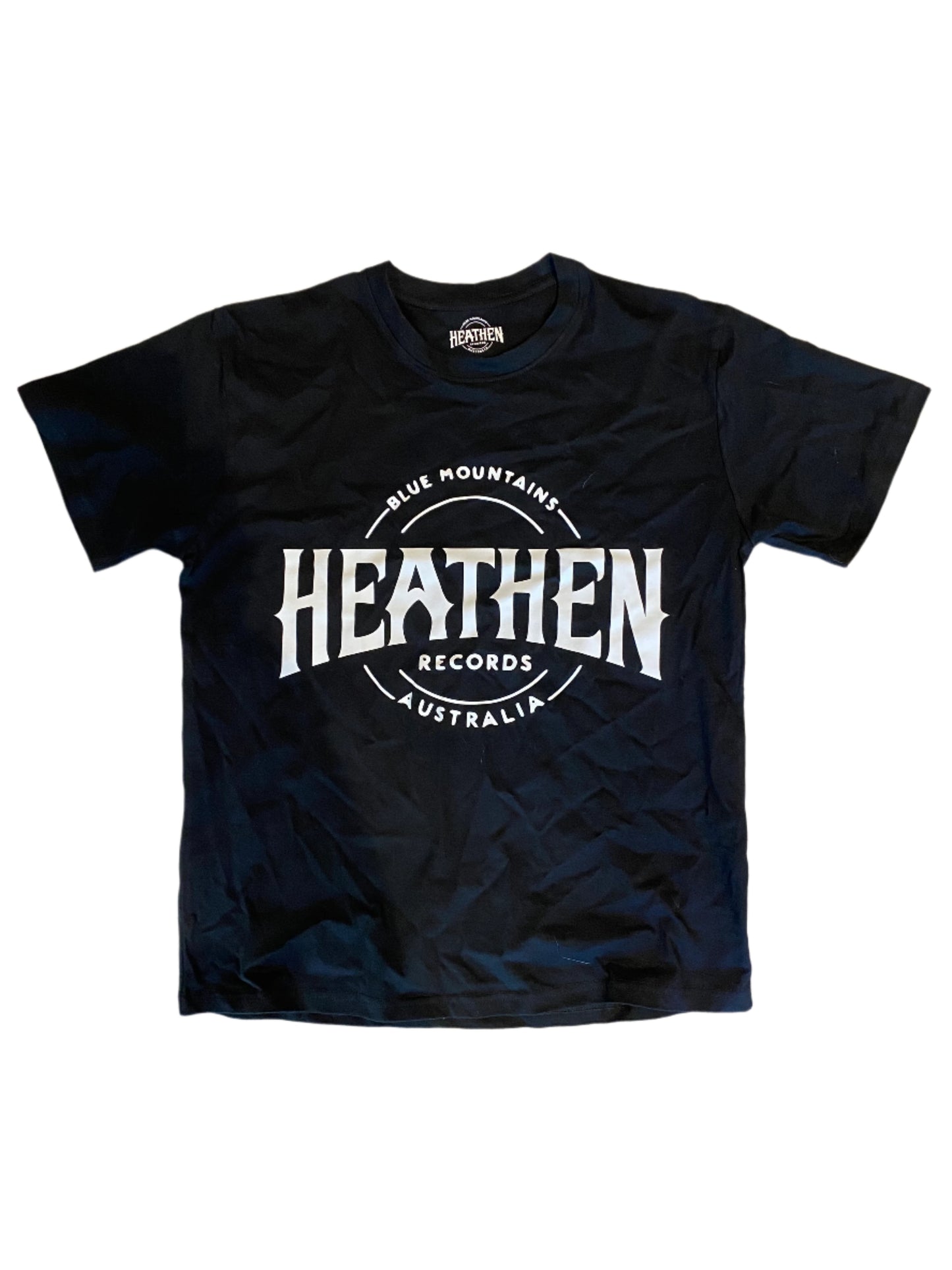 Heathen Records - Classic Logo T-Shirt (Black)