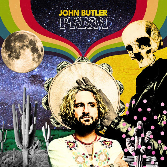 John Butler – Prism (Limited Edition Yellow and Blue Vinyl 2LP) cover
