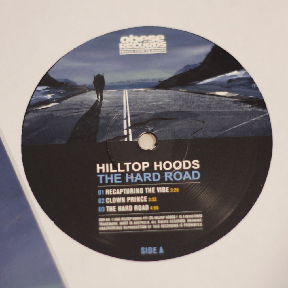 Hilltop Hoods – The Hard Road (First Pressing 2LP) Vinyl Record label.