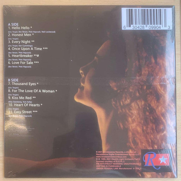 Electric Light Orchestra - Electric Light Orchestra Pt. 2 (LP) (Colored Vinyl Record, gatefold, Ltd.) rear