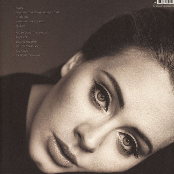 Adele - 25 (LP Vinyl Record) rear