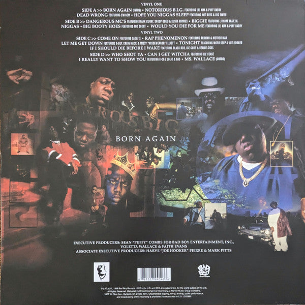 The Notorious BIG - Born Again (2LP) Vinyl Record rear