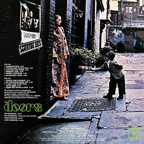 The Doors – Strange Days (Remastered 180g Mono Vinyl LP) rear