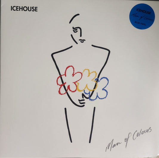 Icehouse – Man Of Colours (Blue Vinyl LP) cover