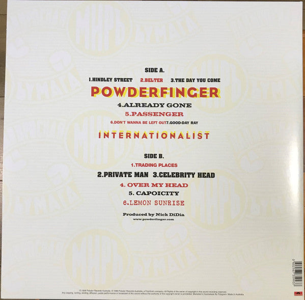Powderfinger – Internationalist (Vinyl LP) rear