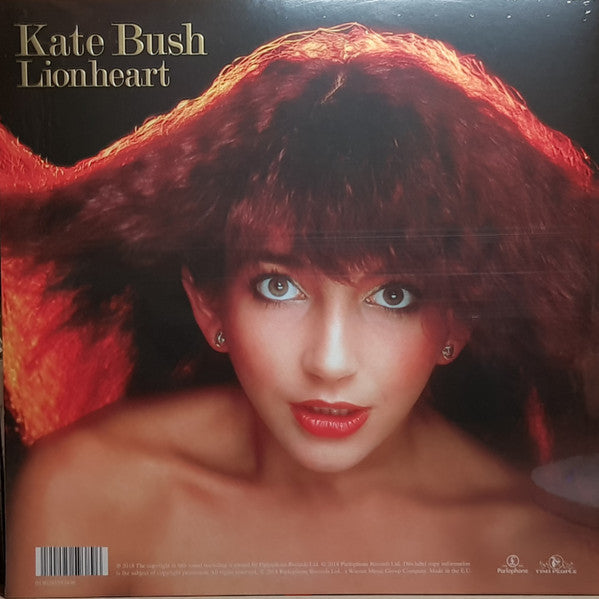 Kate Bush – Lionheart (LP 180g Remastered Vinyl Record) rear
