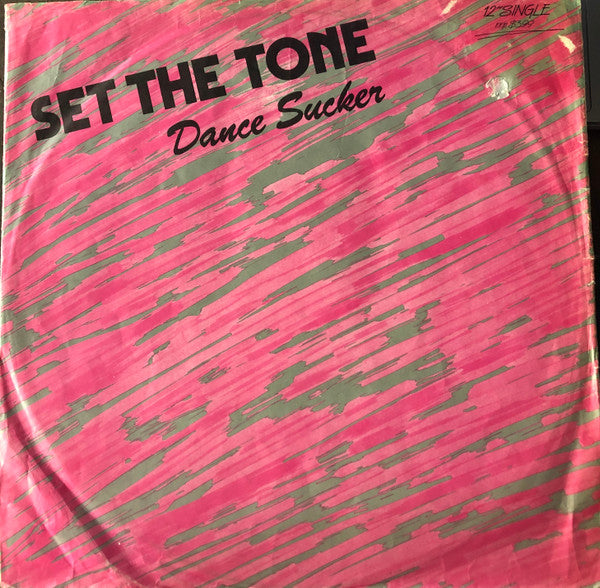 Set The Tone - Dance Sucker (12") (Island Records) Vinyl Record cover