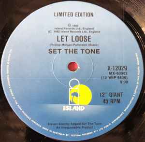 Set The Tone - Dance Sucker (12") (Island Records) Vinyl Record label 2