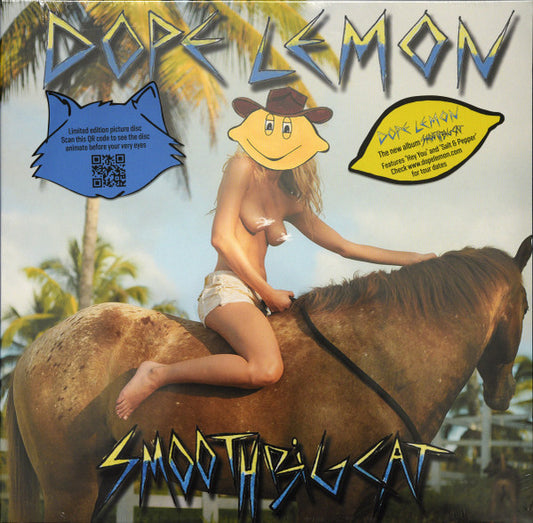 Dope Lemon – Smooth Big Cat (Limited Yellow Wild Cat Phonotropic Picture Disc Vinyl LP) cover