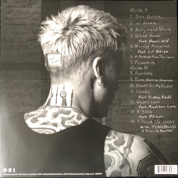 Machine Gun Kelly - Hotel Diablo (LP) Vinyl Record rear