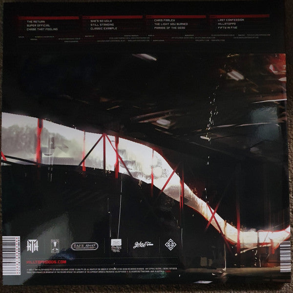 Hilltop Hoods – State Of The Art (Ltd. Red Reissue) Vinyl Record rear.