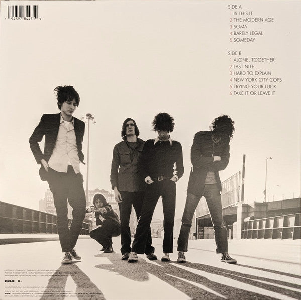 The Strokes - Is This It (International Cover) Vinyl Record rear