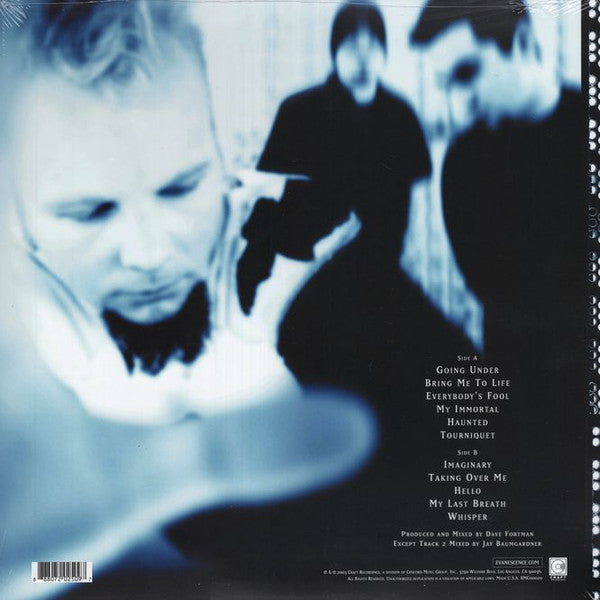 Evanescence - Fallen (LP) Vinyl Record rear