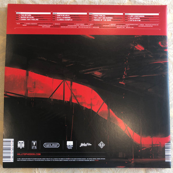 Hilltop Hoods – State Of The Art - Instrumental Edition (Ltd. Numbered) Vinyl Record rear