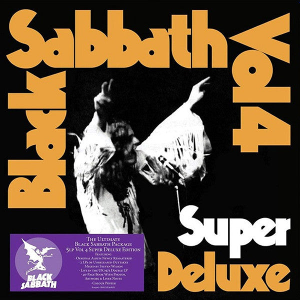 Black Sabbath – Vol. 4 (Super Deluxe 5LP Box Set, Remastered Vinyl) cover