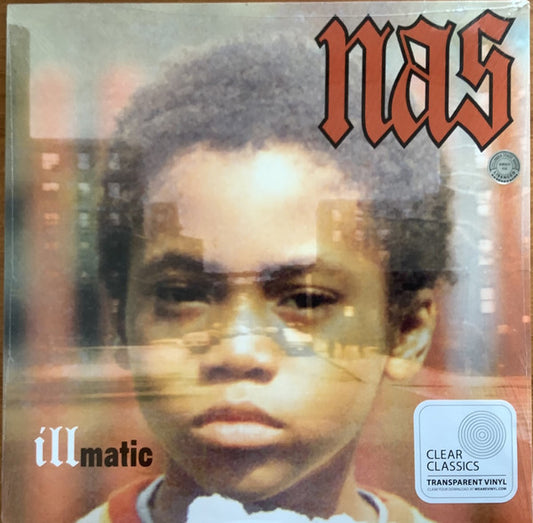 Nas – Illmatic (LP Limited Edition Clear Vinyl Record) cover