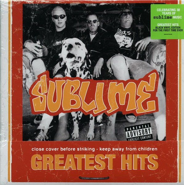 Sublime – Greatest Hits (LP Ltd. Remastered Vinyl Record) cover