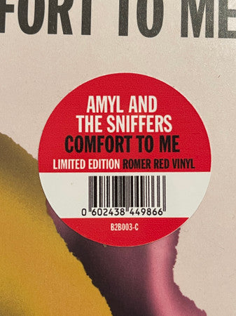 Amyl and The Sniffers – Comfort To Me (Limited Edition Romer Red Vinyl LP) sticker