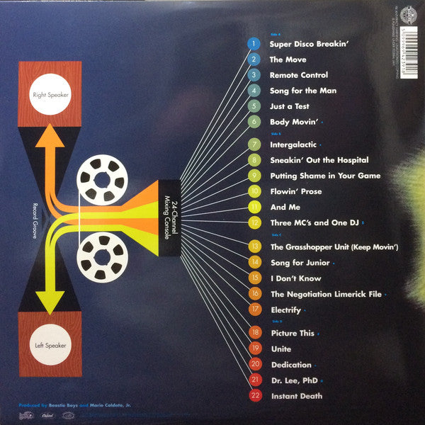 Beastie Boys - Hello Nasty (Bonus Tracks, Remastered) (2Lp) Vinyl Record rear