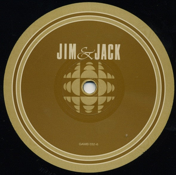 Jim & Jack - Scenographic / Cloudburst (12") Vinyl Record label 2