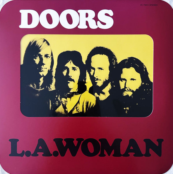 The Doors – L.A. Woman (LP 50th Anniv. Rounded Corners Die-Cut Sleeve 180g Vinyl Record) front
