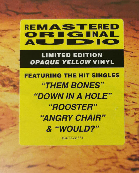 Alice In Chains – Dirt (30th Anniversary Limited Opaque Yellow Vinyl 2LP) sticker