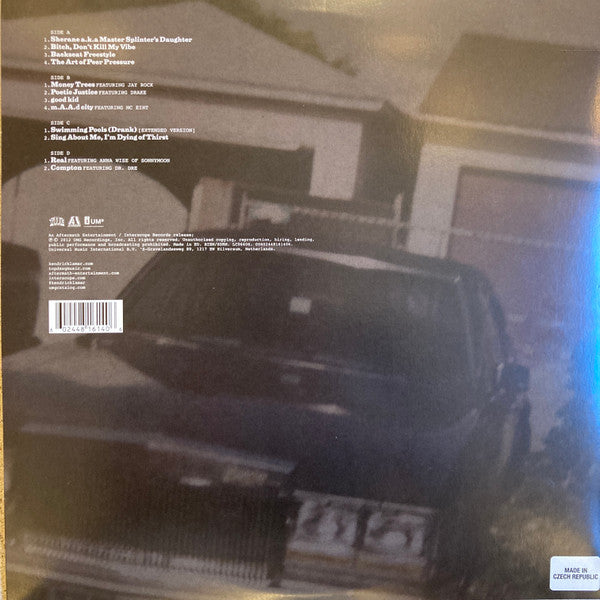 Kendrick Lamar – good kid, m.A.A.d city (10th Anniv. 2LP 180g Vinyl Record) rear