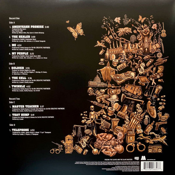 Erykah Badu - New Amerykah Part One (2LP) (Purple Vinyl Record) rear