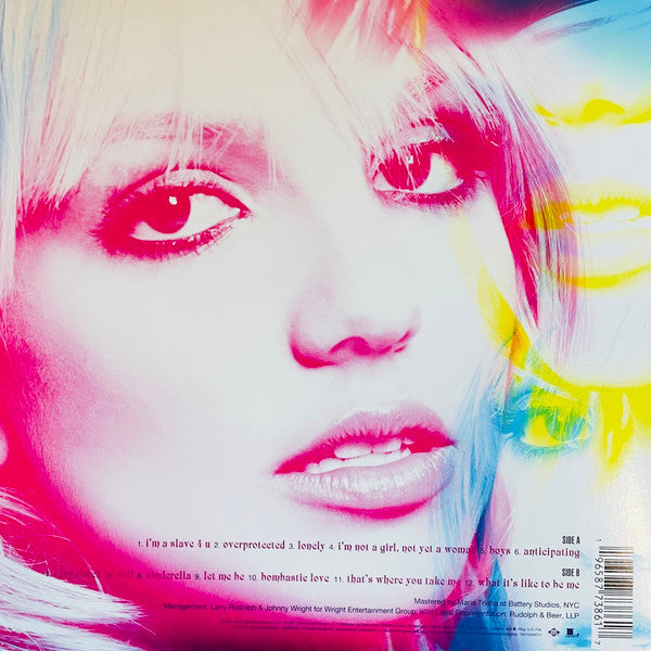 Britney Spears - Britney (LP) Vinyl Record rear