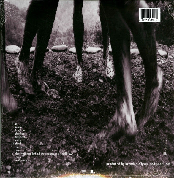 Pearl Jam - Vs. (LP Remastered 180g Audiophile Vinyl Record) rear