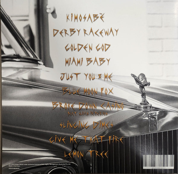 Dope Lemon – Kimosabè (Limited Animated Phonotropic Picture Disc Vinyl LP) rear