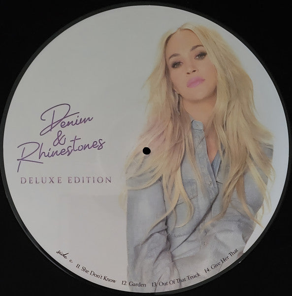 Carrie Underwood – Denim & Rhinestones (Deluxe Picture Disc Vinyl 2LP) rear 2