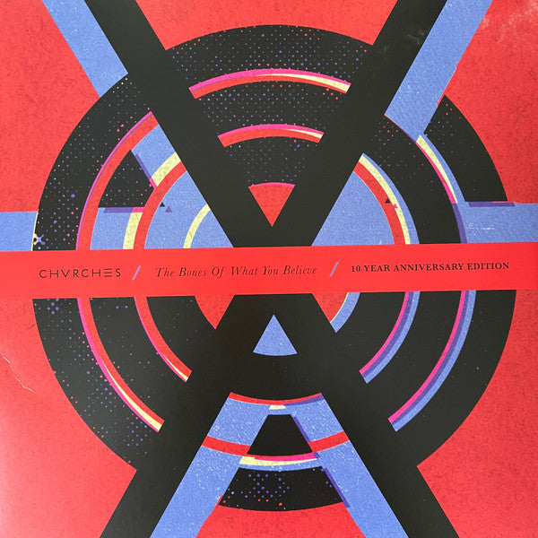 Chvrches – The Bones of What You Believe (10th Anniversary Remastered Clear Vinyl LP)