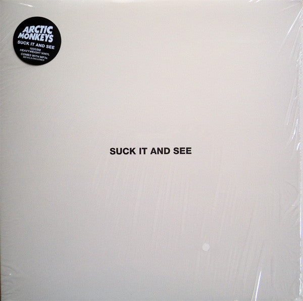 Arctic Monkeys – Suck It And See (180g Vinyl LP) sticker