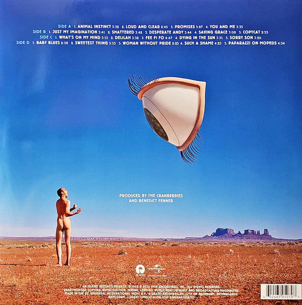 The Cranberries - Bury The Hatchet (2LP RSD Ltd. Remastered Vinyl Record) rear