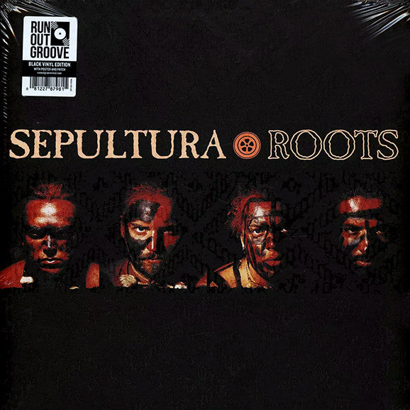 Sepultura – Roots (Ltd. 25th Anniv. Deluxe Box Set 5LP Vinyl Record with Poster and Patch) front