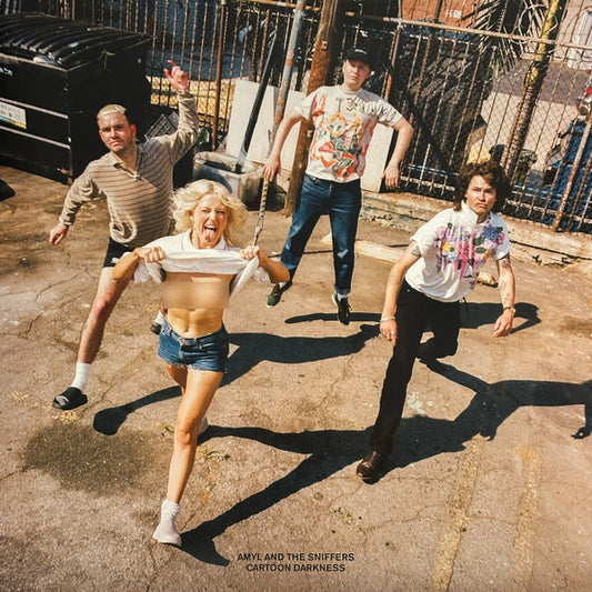 Amyl and The Sniffers – Cartoon Darkness (Cartoon Black Edition Vinyl LP) cover