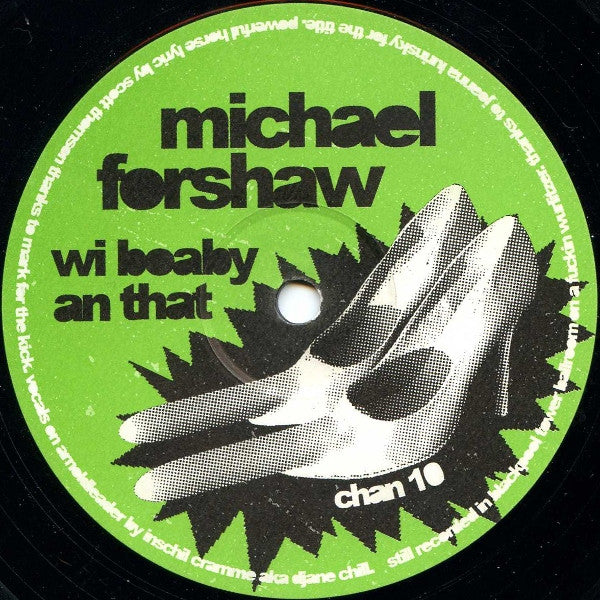 Michael Forshaw - Wi Boaby An That (12") Vinyl Record label 1