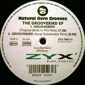 Natural Born Grooves - The Groovebird EP (12") Vinyl Record side 2