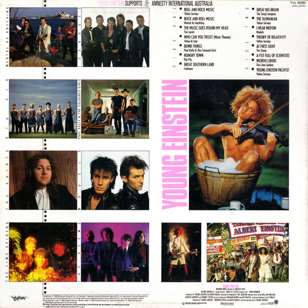 Young Einstein (A Serious Motion Picture Soundtrack) (LP, Comp, Ltd) Vinyl Record inner sleeve