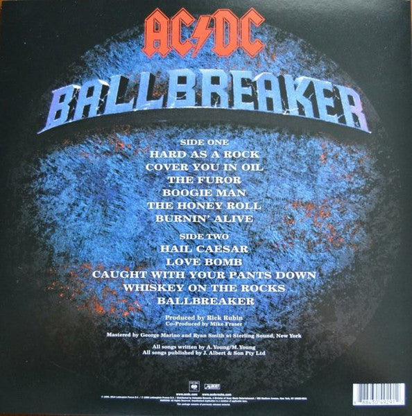 AC/DC – Ballbreaker (Remastered Vinyl LP) rear