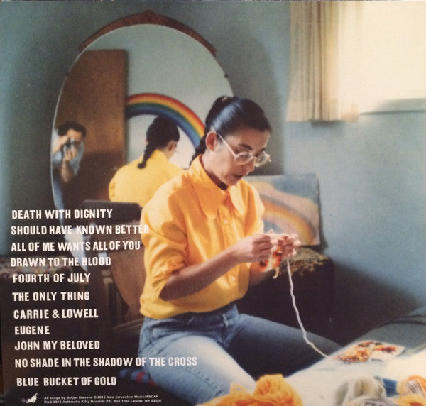Sufjan Stevens – Carrie & Lowell (LP) Vinyl Record rear