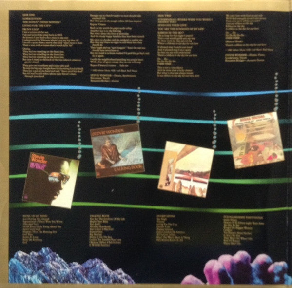 Stevie Wonder - Stevie Wonder's Original Musiquarium (First Pressing) Vinyl Record Inner 1