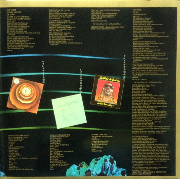 Stevie Wonder - Stevie Wonder's Original Musiquarium (First Pressing) Vinyl Record Inner 2