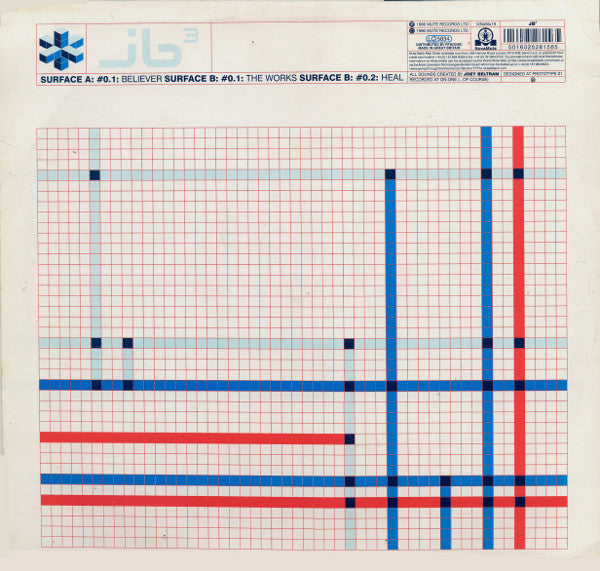 Joey Beltram - Believer (12") Vinyl Record rear