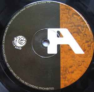Plutonic Lab – Give Me Sabotage Shell Vinyl Record label 1