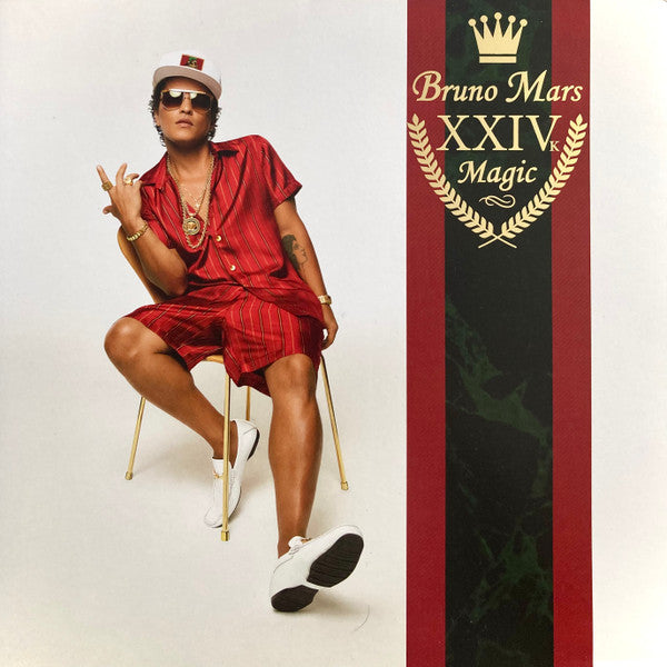 Bruno Mars – 24K Magic (LP Vinyl Record) cover