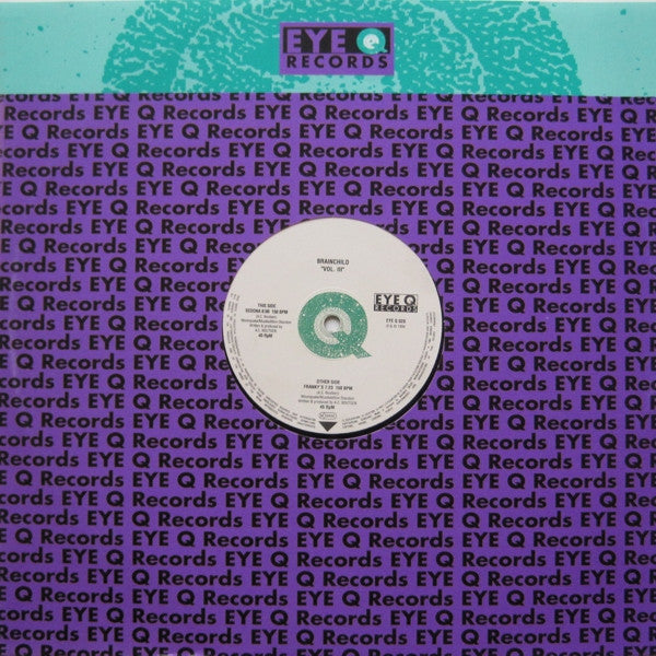 Brainchild - Vol. III (12") (Eye Q Records) Vinyl Record front