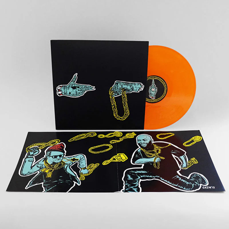 Run The Jewels – Run The Jewels (LP Orange Vinyl Record) fold out
