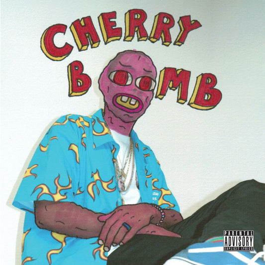 Tyler, The Creator - Cherry Bomb (2LP Mask Cover Translucent Blue Vinyl Record) Cover